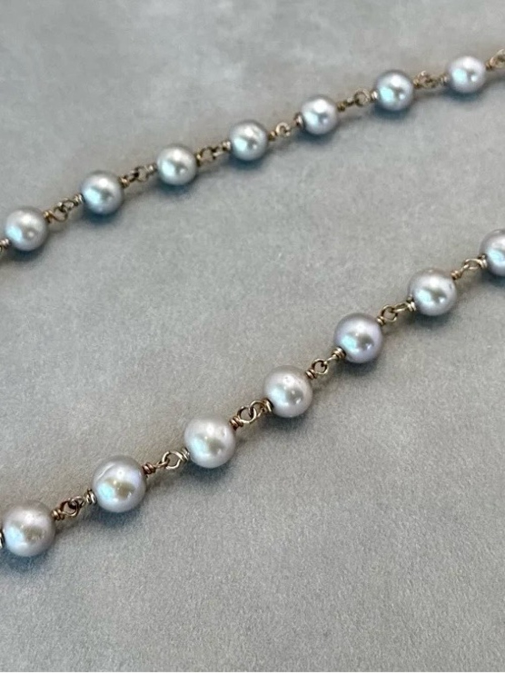Shannon Koszyk Sacred heart freshwater Pearl Necklace - Picture 7 of 10